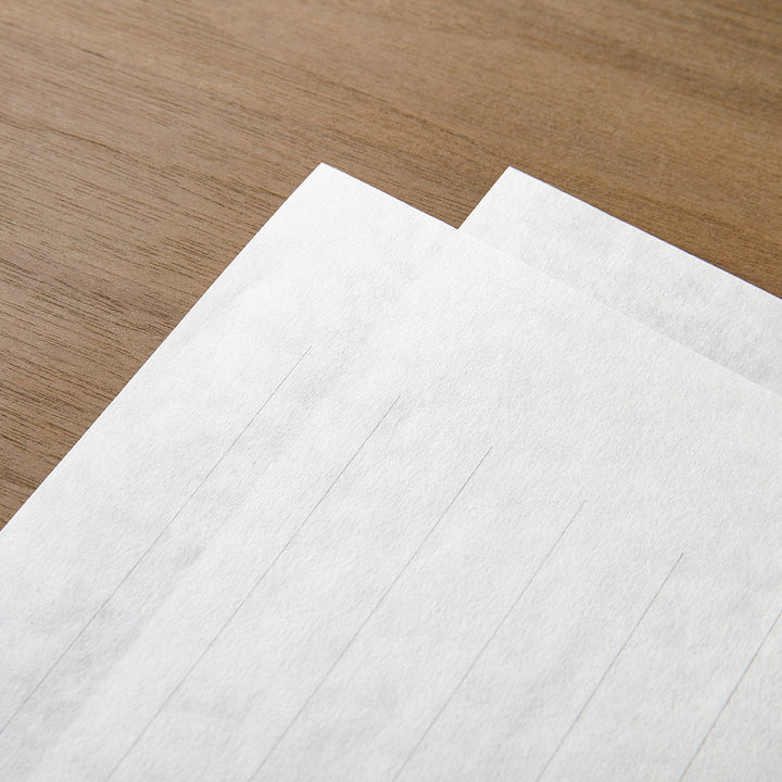 Midori Message Letter Pad Kirei - Lined 8 lines — with packaging