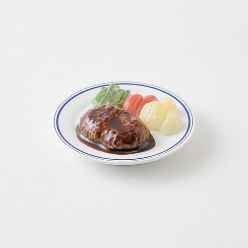 Midori Miniature Magnet - Hamburg Steak — detail view