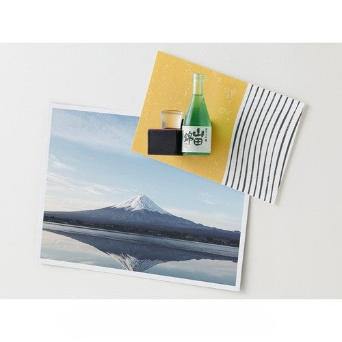 Midori Miniature Magnet - Japanese Sake — in use