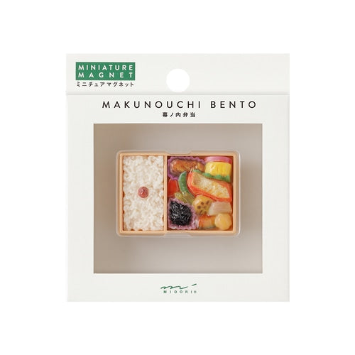 Midori Miniature Magnet - Makunouchi Bento — side view