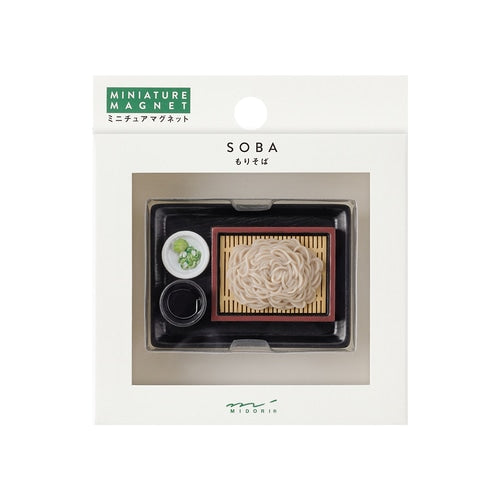 Midori Miniature Magnet - Soba — side view