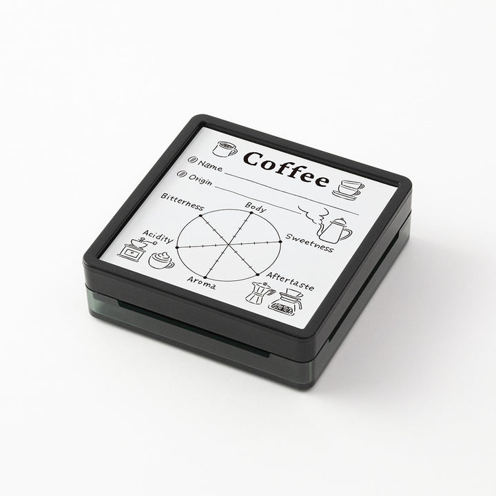 Midori Paintable Stamp Pre-inked - Coffee — side view