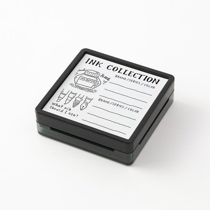 Midori Paintable Stamp Pre-inked - Ink Collection A — side view
