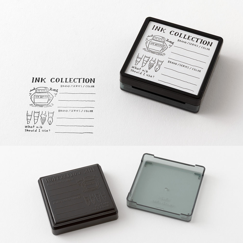 Midori Paintable Stamp Pre-inked - Ink Collection A — detail view