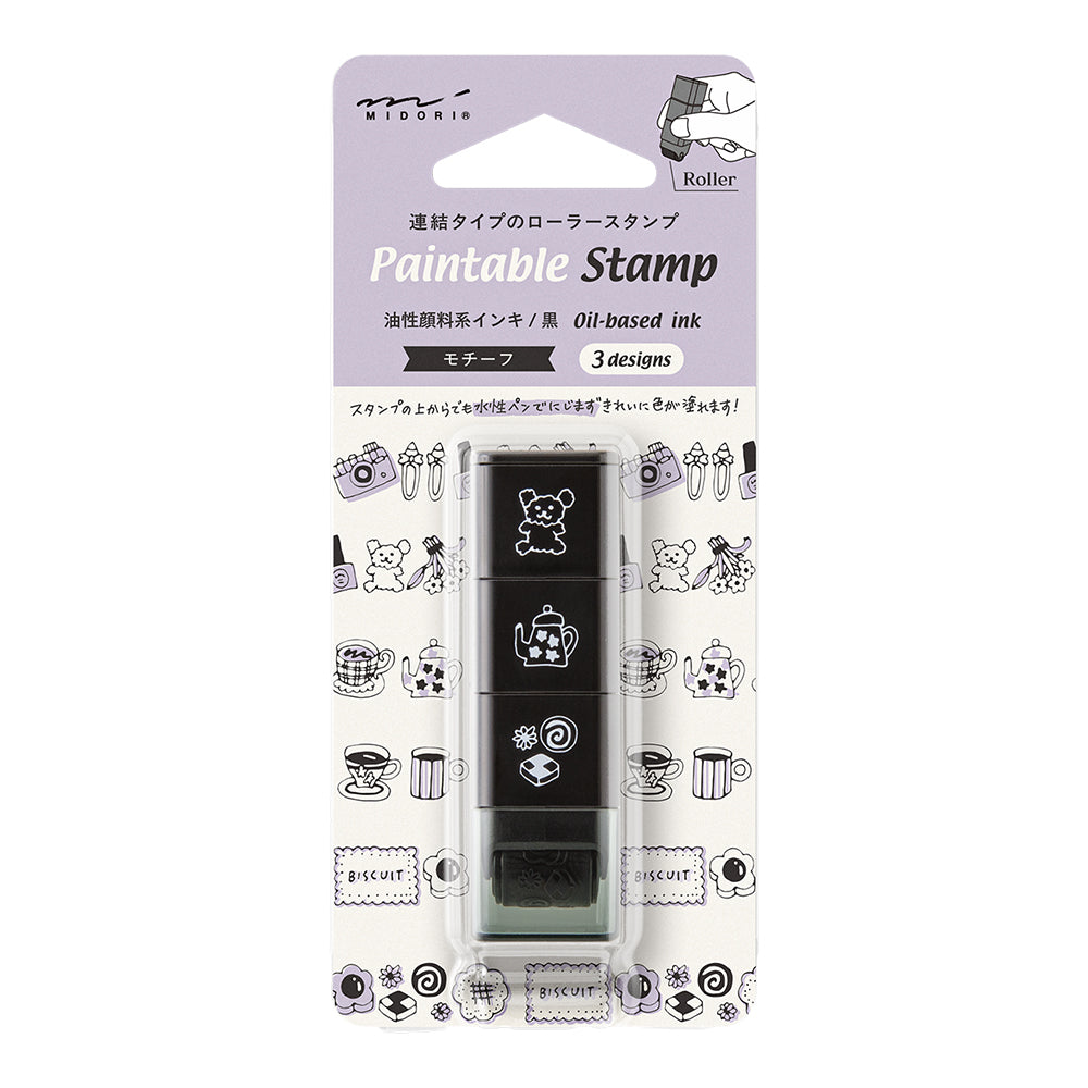 Midori Paintable Stamp Roller Motif, Midori, Stamp Roller, Midori Paintable Stamp Roller, Cityluxe