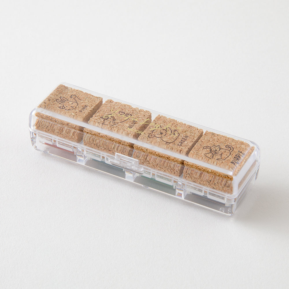 Midori Yuru Log Pre-inked Stamp Animal Poses, Midori, Pre-inked Stamp, Yuru Log, Midori Pre-inked Stamp, Cityluxe