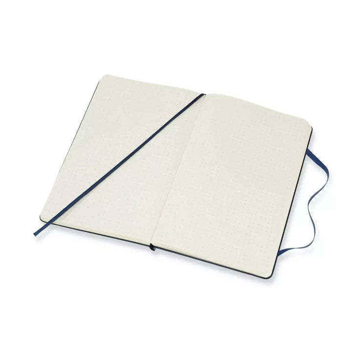 Moleskine Classic Large dotted hardcover notebook in Sapphire Blue, 13 x 21 cm – photo 4