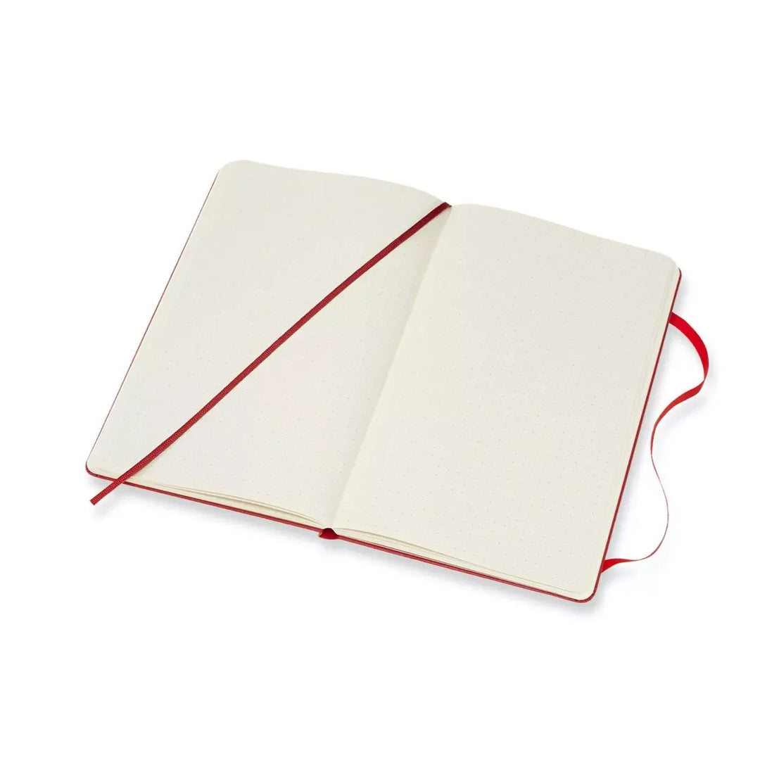 Moleskine Classic Large dotted hardcover notebook in Scarlet Red, 13 x 21 cm – photo 4
