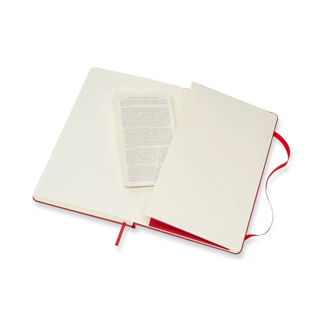 Moleskine Classic Large dotted hardcover notebook in Scarlet Red, 13 x 21 cm – photo 5