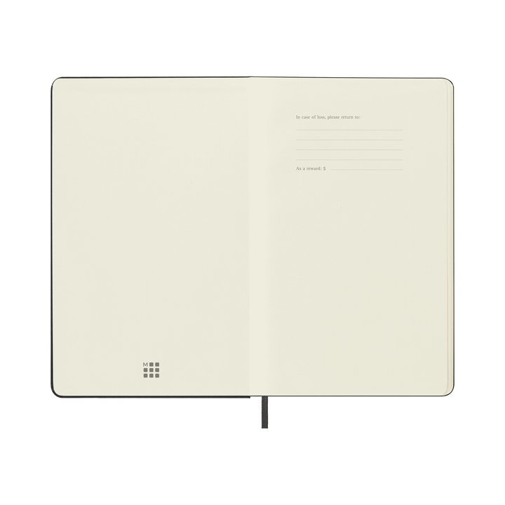 Moleskine Classic Large plain hardcover notebook in Black, 13 x 21 cm – photo 7
