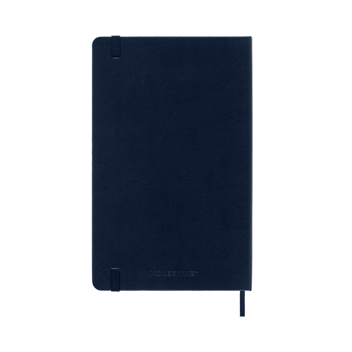 Moleskine Classic Large plain hardcover notebook in Sapphire Blue, 13 x 21 cm – photo 10
