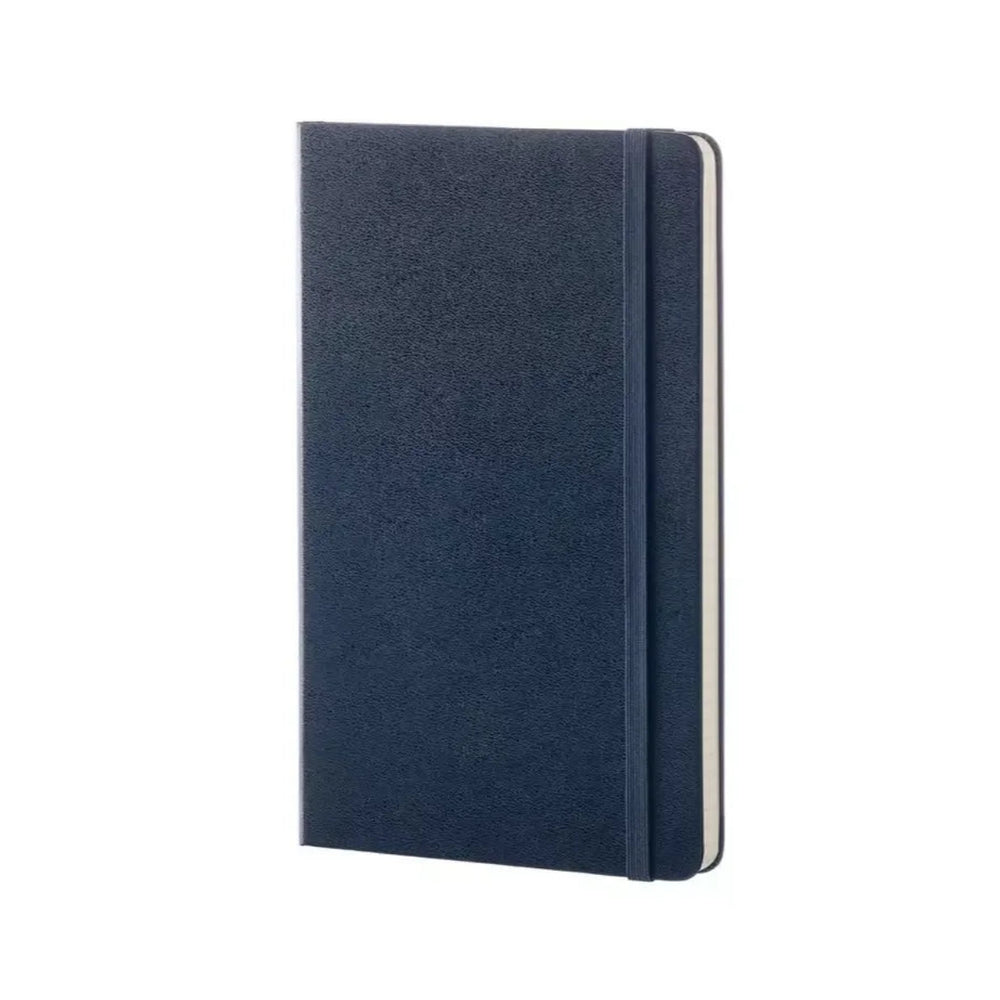 Moleskine Classic Large plain hardcover notebook in Sapphire Blue, 13 x 21 cm – photo 2