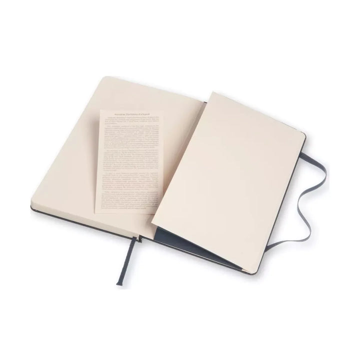 Moleskine Classic Large plain hardcover notebook in Sapphire Blue, 13 x 21 cm – photo 5