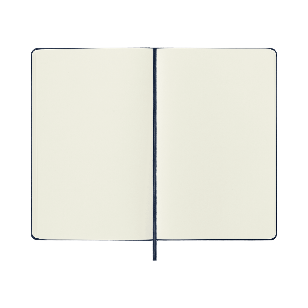 Moleskine Classic Large plain hardcover notebook in Sapphire Blue, 13 x 21 cm – photo 8