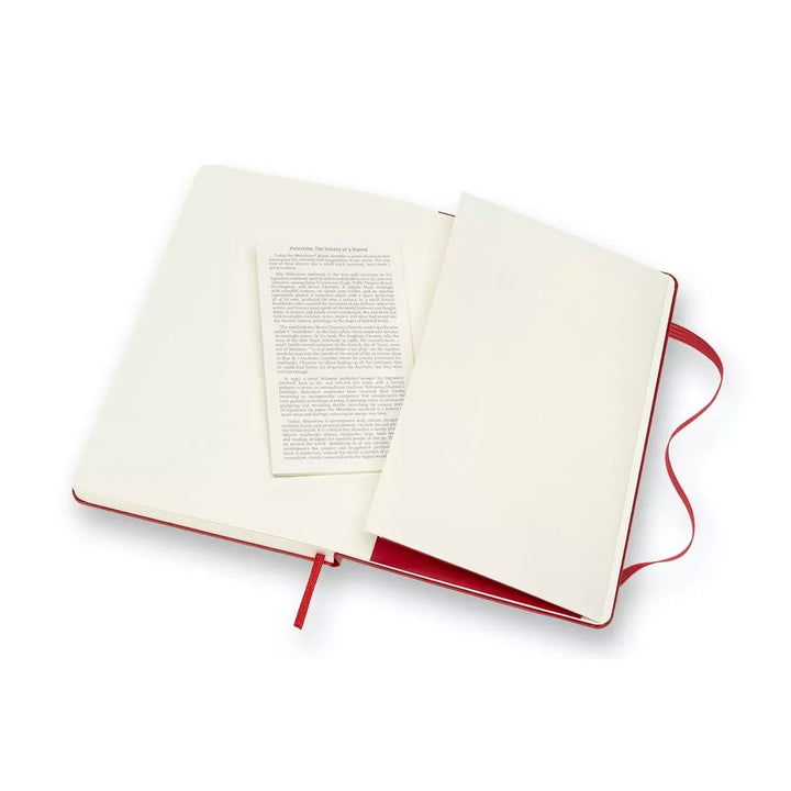 Moleskine Classic Large plain hardcover notebook in Scarlet Red, 13 x 21 cm – photo 10