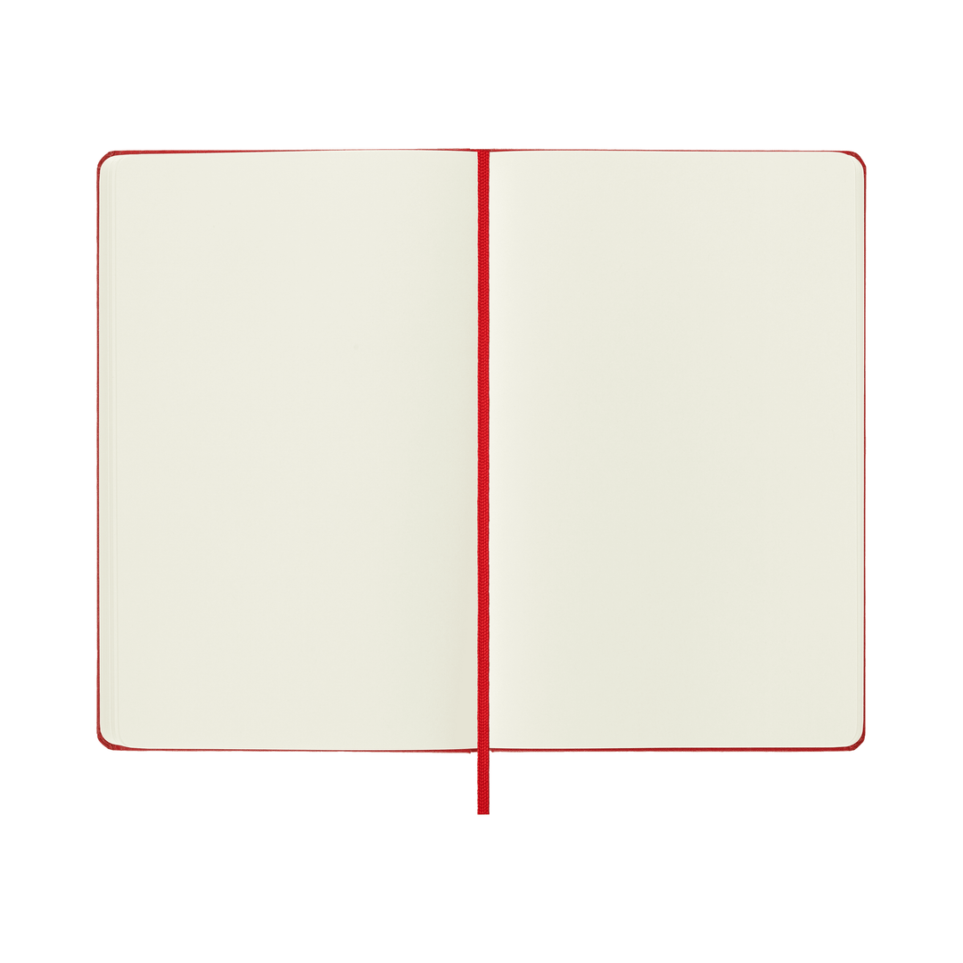 Moleskine Classic Large plain hardcover notebook in Scarlet Red, 13 x 21 cm – photo 3