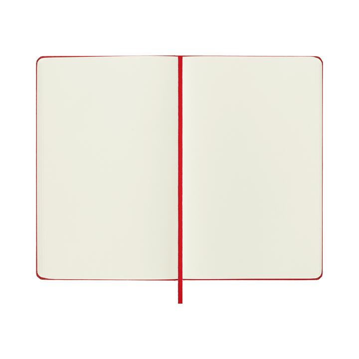 Moleskine Classic Large plain hardcover notebook in Scarlet Red, 13 x 21 cm – photo 3