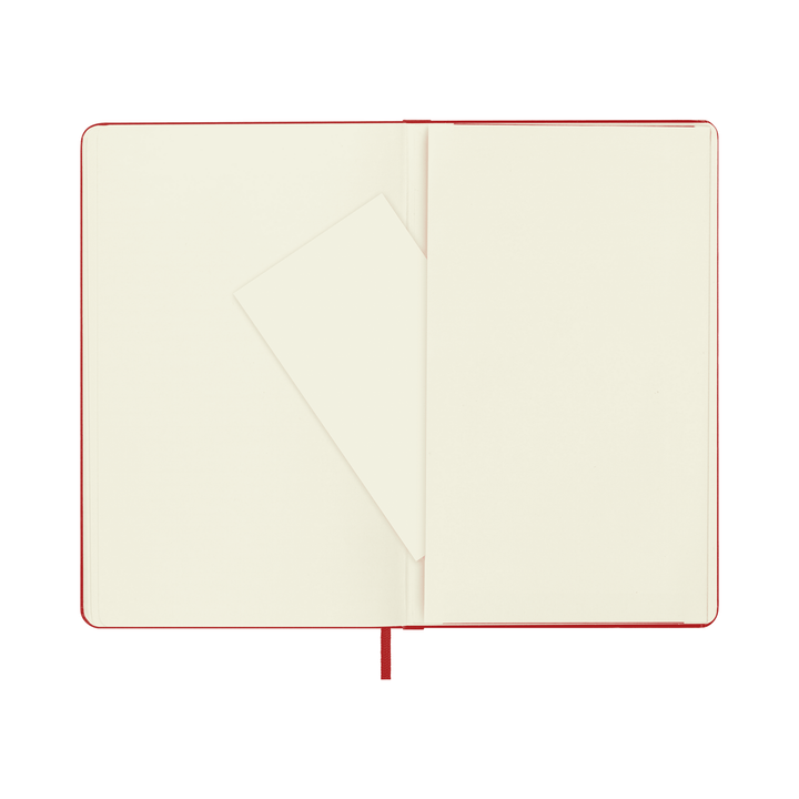 Moleskine Classic Large plain hardcover notebook in Scarlet Red, 13 x 21 cm – photo 4