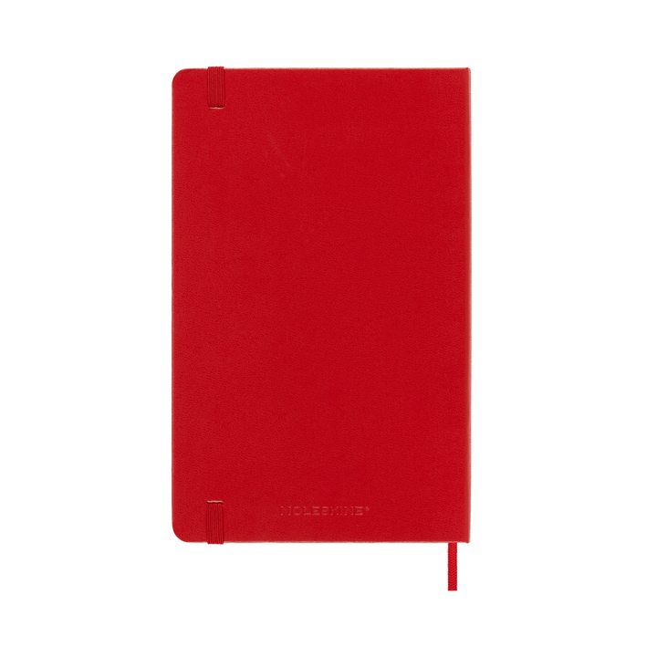 Moleskine Classic Large plain hardcover notebook in Scarlet Red, 13 x 21 cm – photo 5