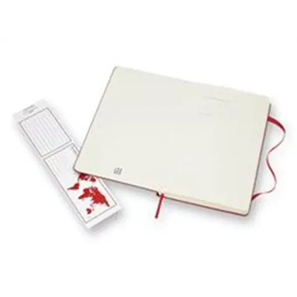Moleskine Classic Large plain hardcover notebook in Scarlet Red, 13 x 21 cm – photo 9