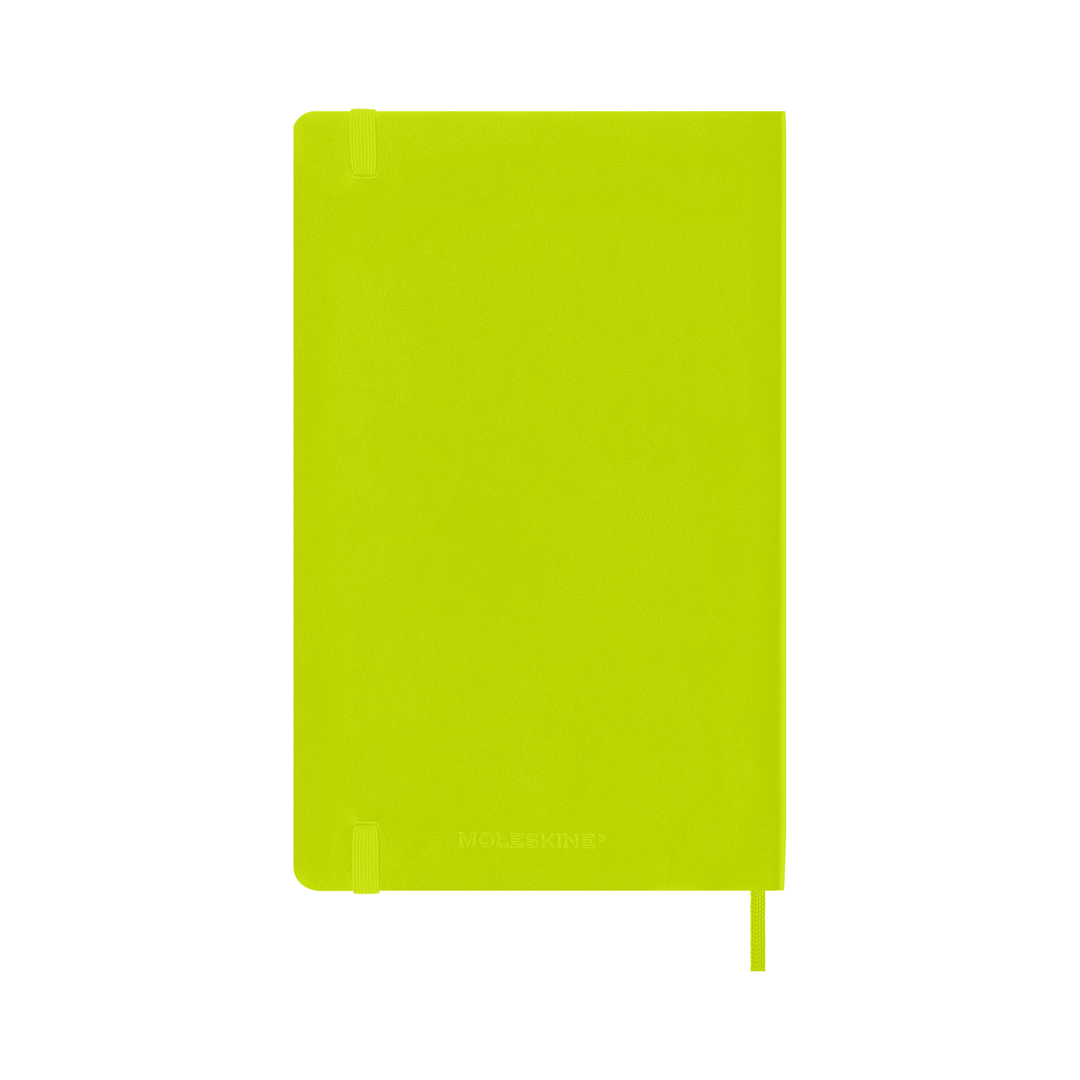 Moleskine Classic Large plain softcover notebook in Lemon Green, 13 x 21 cm – photo 10