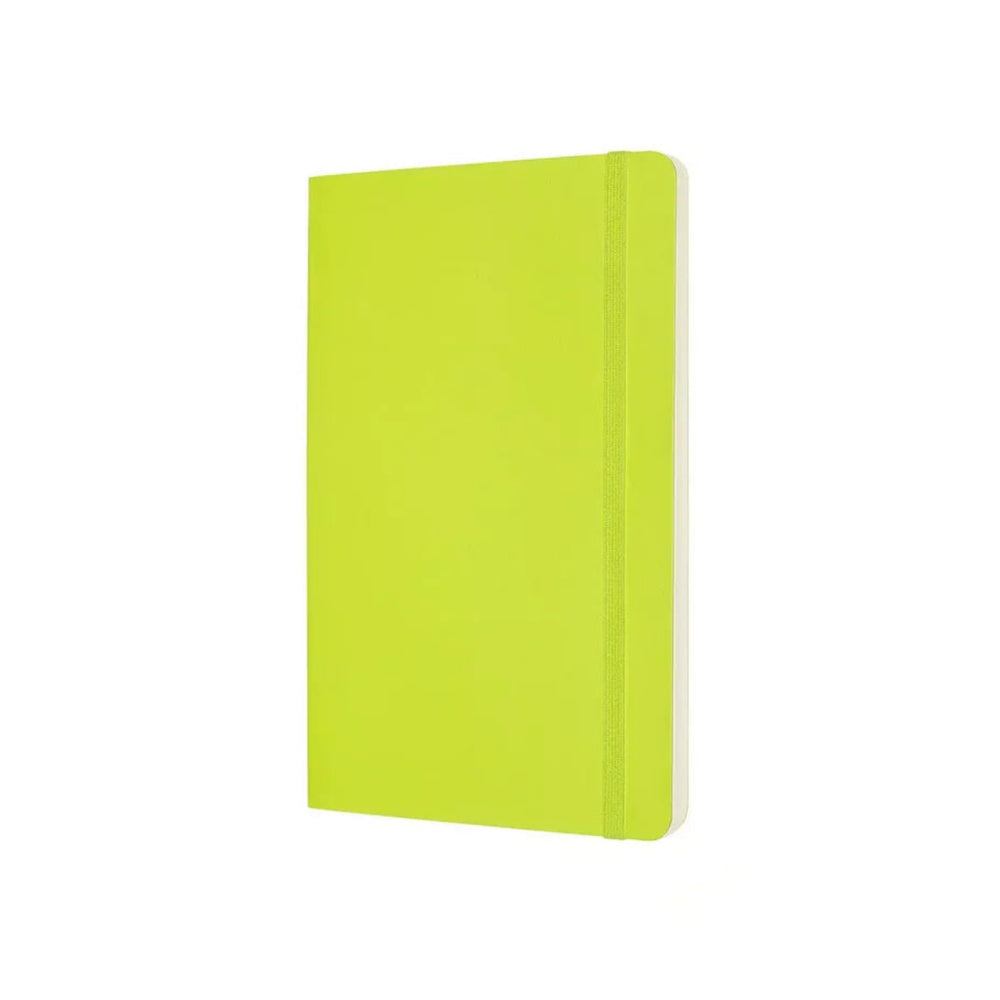 Moleskine Classic Large plain softcover notebook in Lemon Green, 13 x 21 cm – photo 2