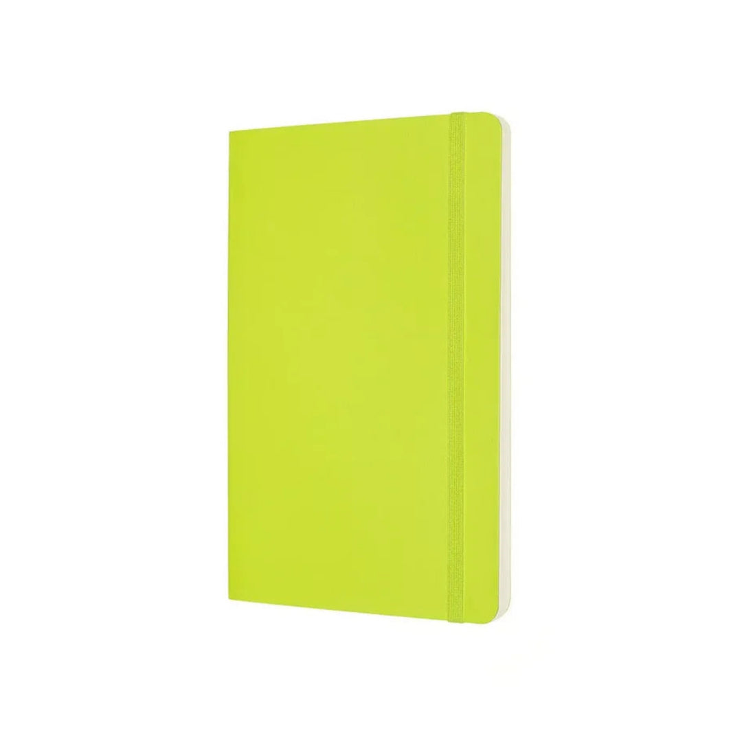 Moleskine Classic Large plain softcover notebook in Lemon Green, 13 x 21 cm – photo 2