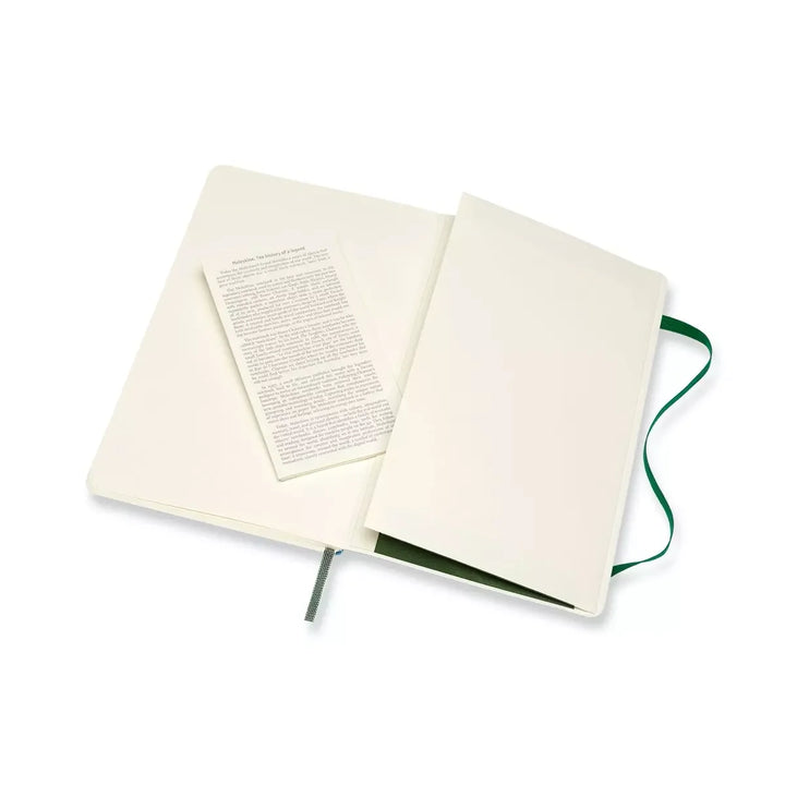 Moleskine Classic Large plain softcover notebook in Myrtle Green, 13 x 21 cm – photo 5