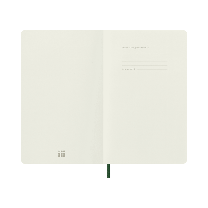 Moleskine Classic Large plain softcover notebook in Myrtle Green, 13 x 21 cm – photo 7