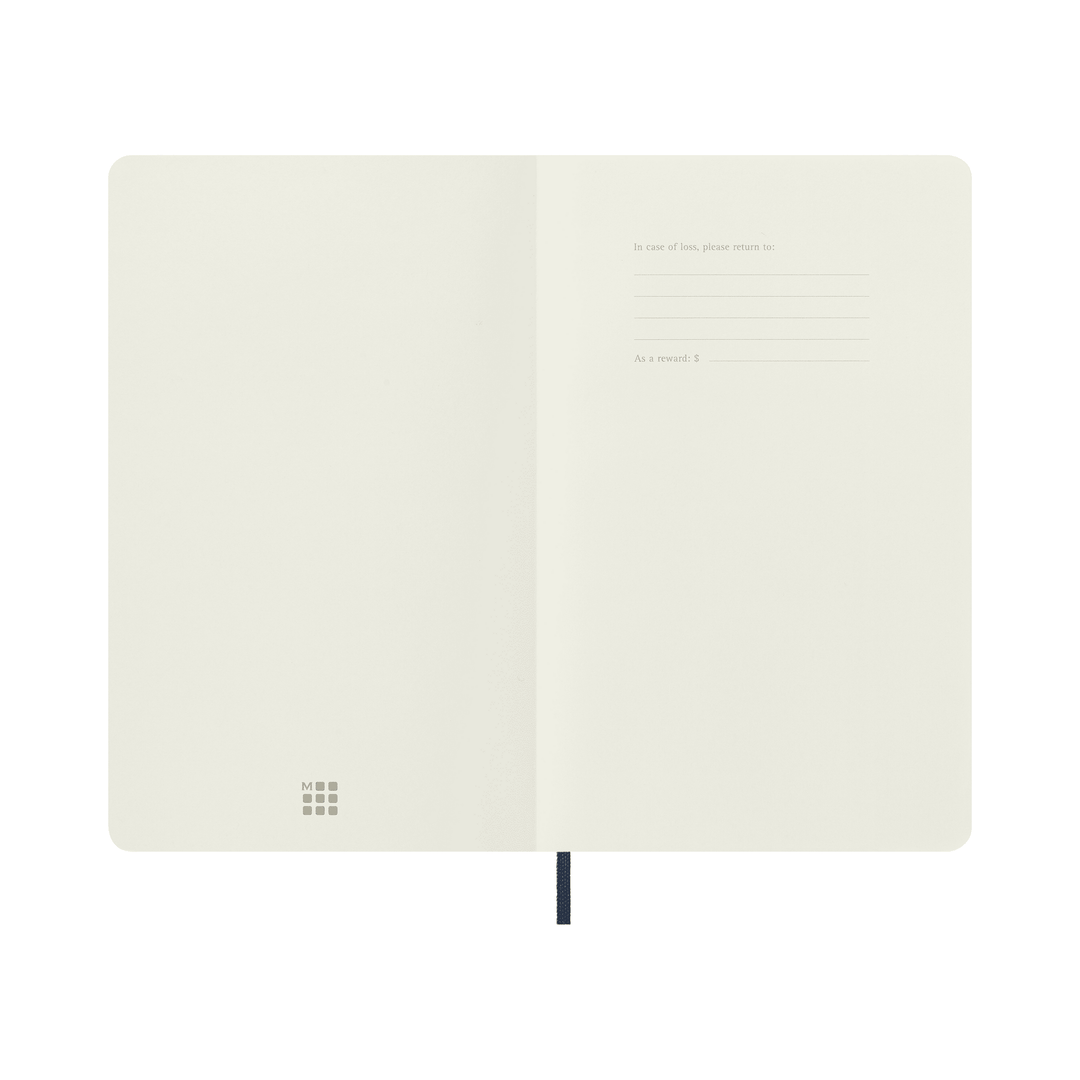 Moleskine Classic Large plain softcover notebook in Sapphire Blue, 13 x 21 cm – photo 7