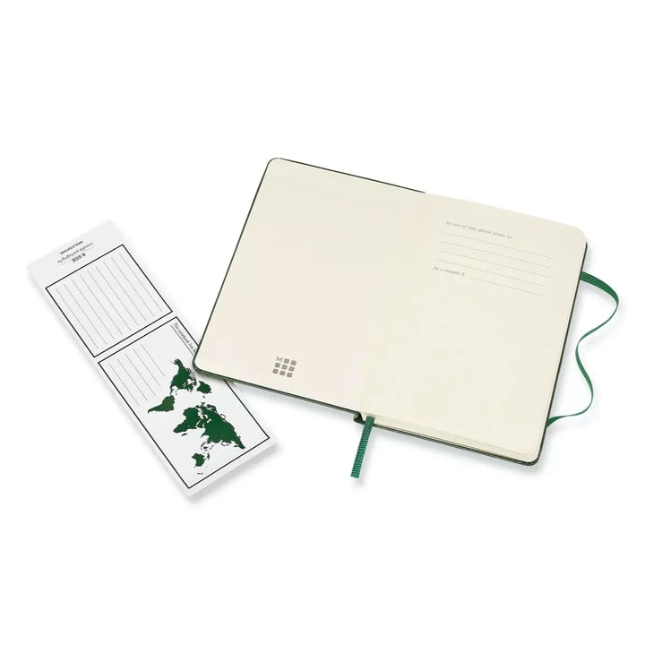 Moleskine Classic Large ruled hardcover notebook in Myrtle Green, 13 x 21 cm – photo 3