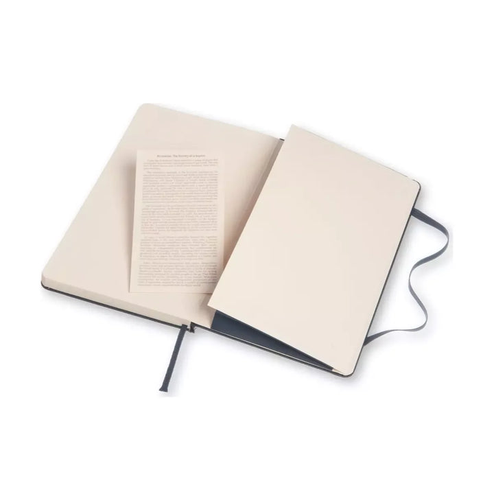 Moleskine Classic Large ruled hardcover notebook in Sapphire Blue, 13 x 21 cm – photo 5