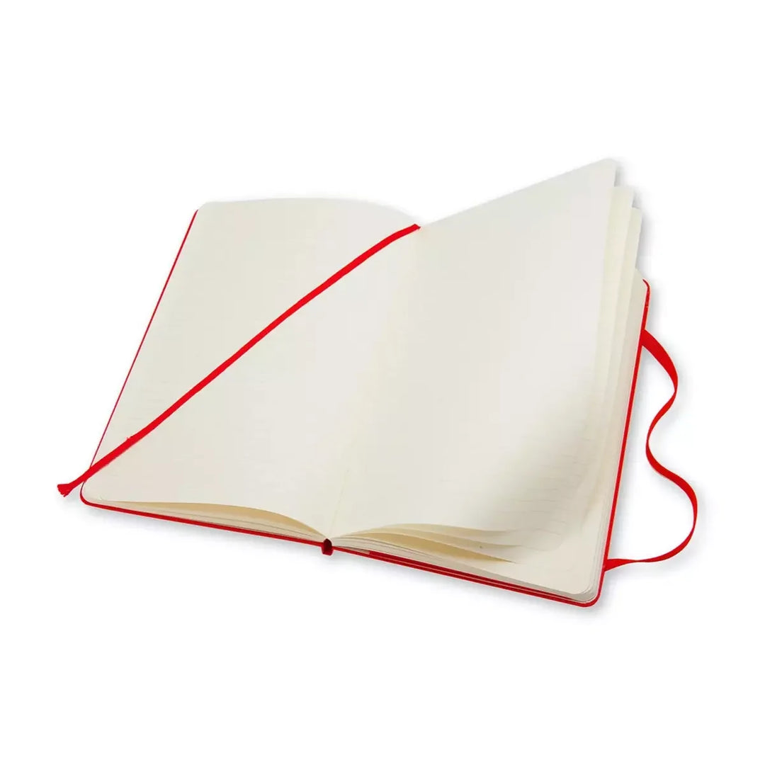 Moleskine Classic Large ruled hardcover notebook in Scarlet Red, 13 x 21 cm – photo 4