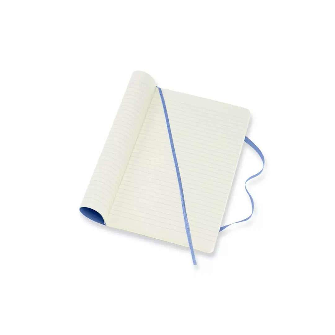 Moleskine Classic Large ruled softcover notebook in Hydrangea Blue, 13 x 21 cm – photo 4