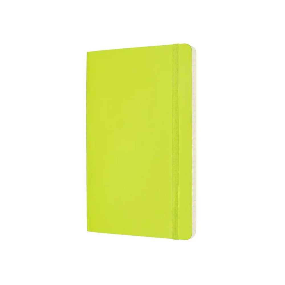 Moleskine Classic Large ruled softcover notebook in Lemon Green, 13 x 21 cm – photo 2