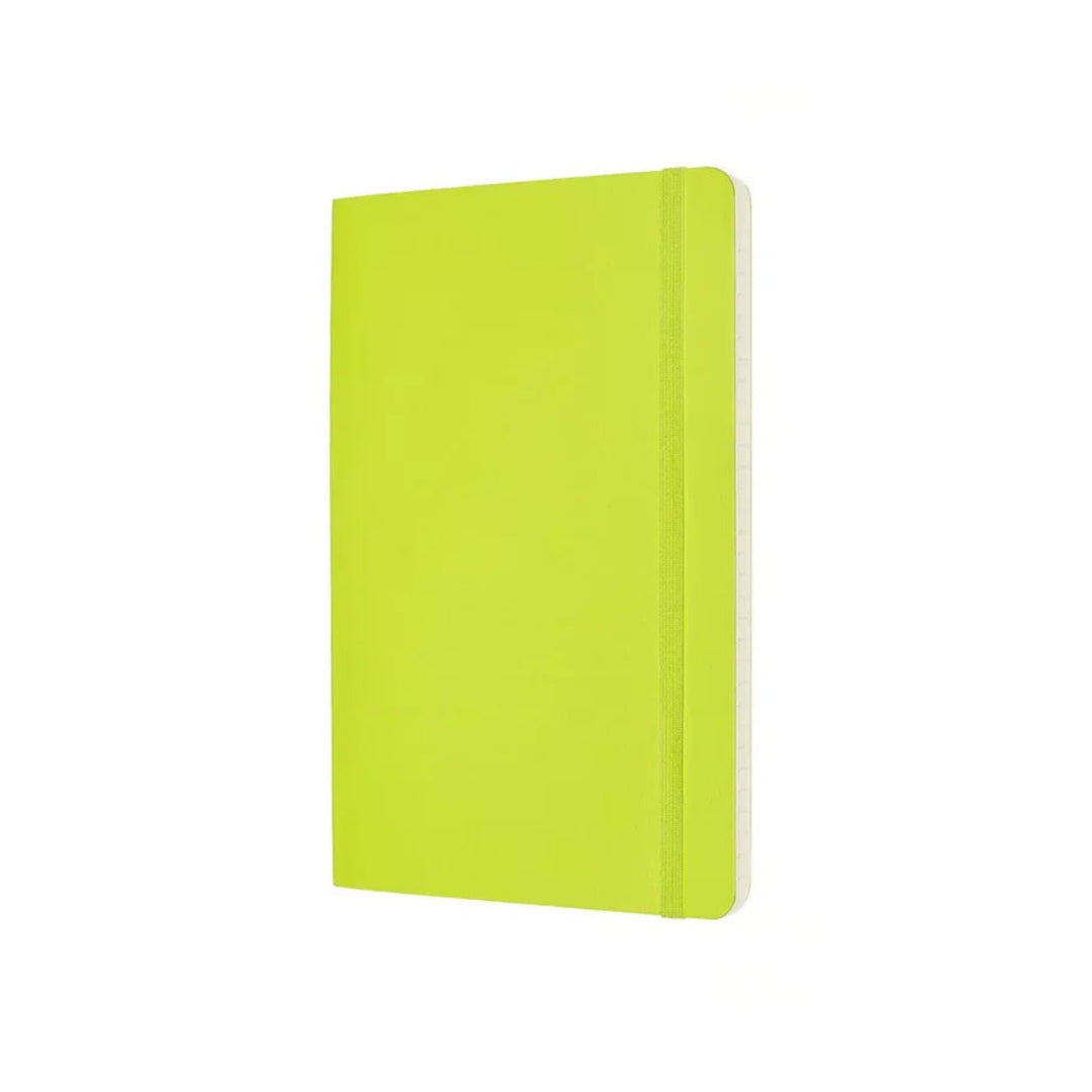 Moleskine Classic Large ruled softcover notebook in Lemon Green, 13 x 21 cm – photo 2