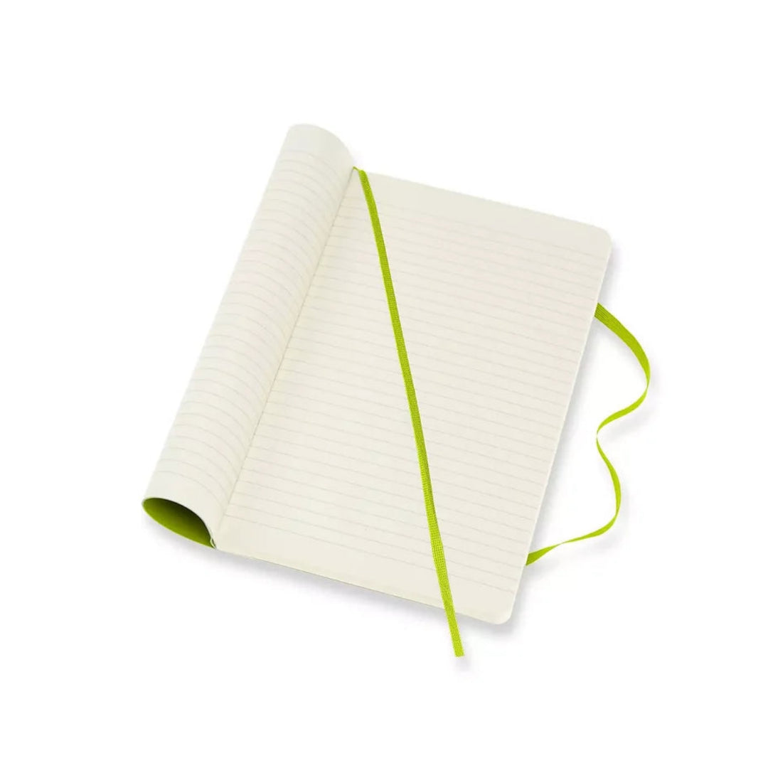Moleskine Classic Large ruled softcover notebook in Lemon Green, 13 x 21 cm – photo 3