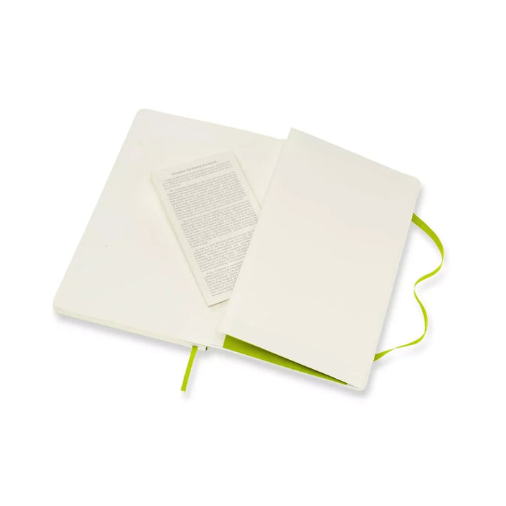 Moleskine Classic Large ruled softcover notebook in Lemon Green, 13 x 21 cm – photo 4