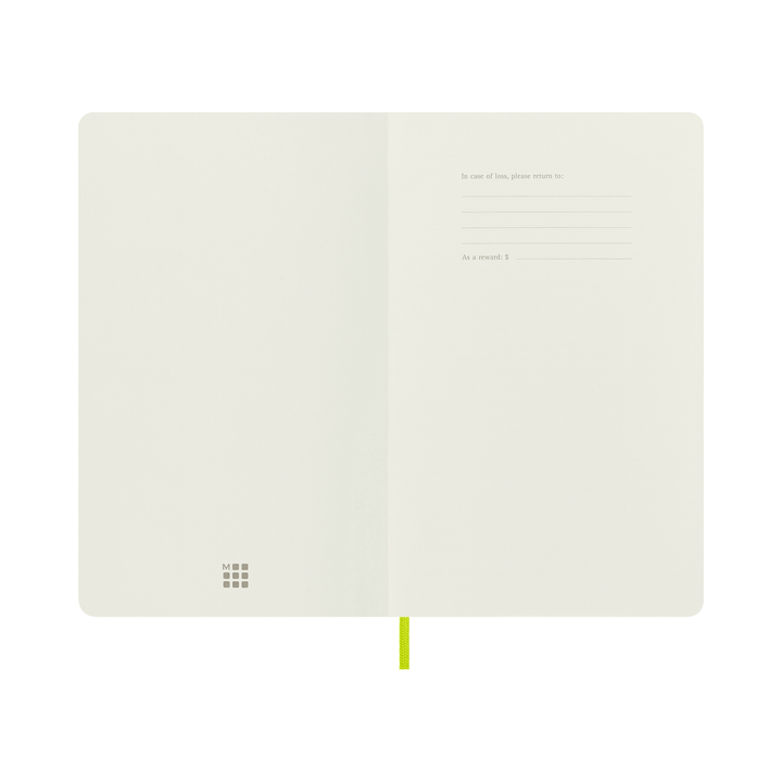 Moleskine Classic Large ruled softcover notebook in Lemon Green, 13 x 21 cm – photo 6
