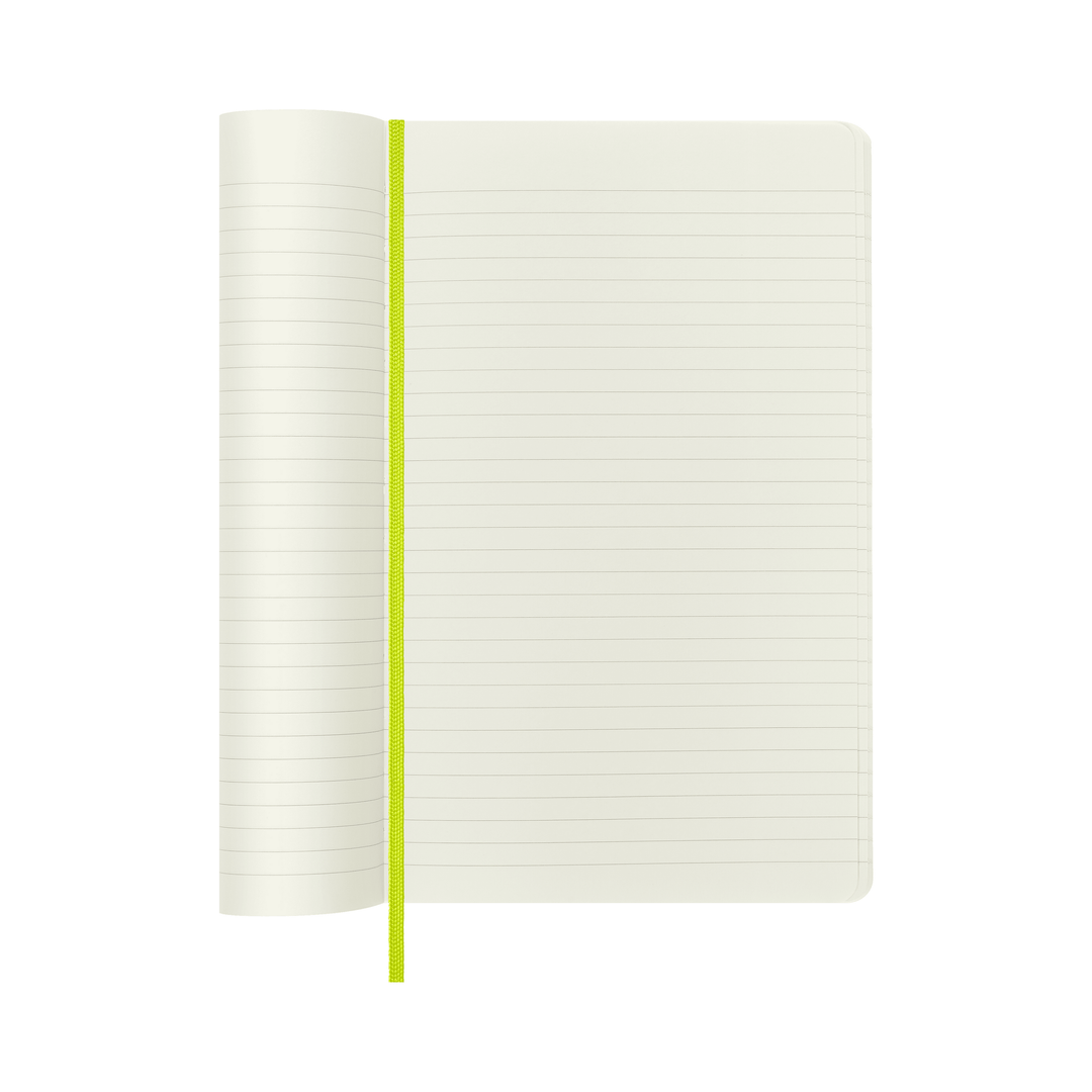 Moleskine Classic Large ruled softcover notebook in Lemon Green, 13 x 21 cm – photo 7