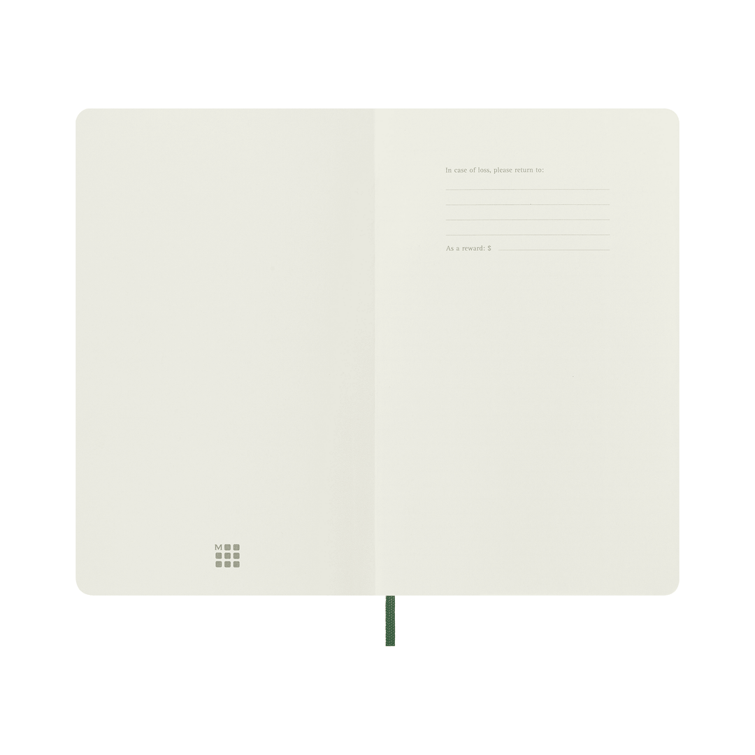 Moleskine Classic Large ruled softcover notebook in Myrtle Green, 13 x 21 cm – photo 2