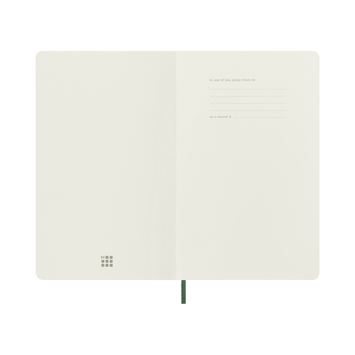 Moleskine Classic Large ruled softcover notebook in Myrtle Green, 13 x 21 cm – photo 2
