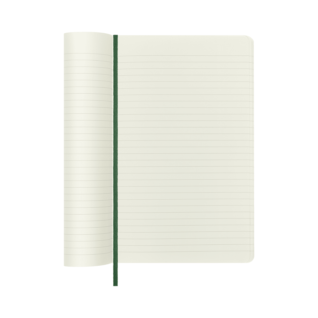 Moleskine Classic Large ruled softcover notebook in Myrtle Green, 13 x 21 cm – photo 3