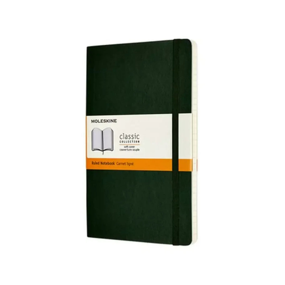 Moleskine Classic Large ruled softcover notebook in Myrtle Green, 13 x 21 cm – photo 7