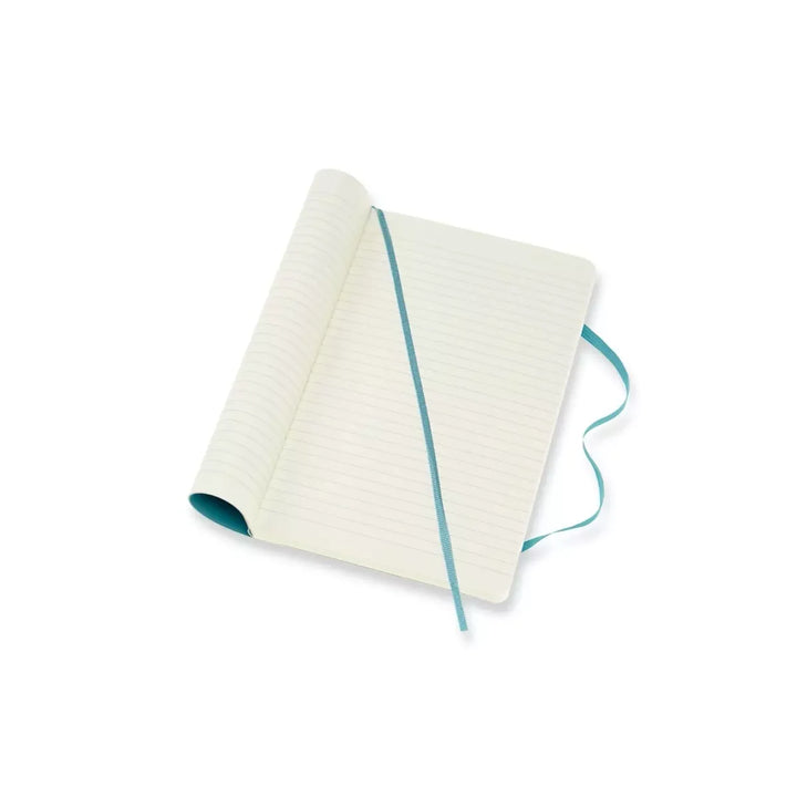 Moleskine Classic Large ruled softcover notebook in Reef Blue, 13 x 21 cm – photo 3