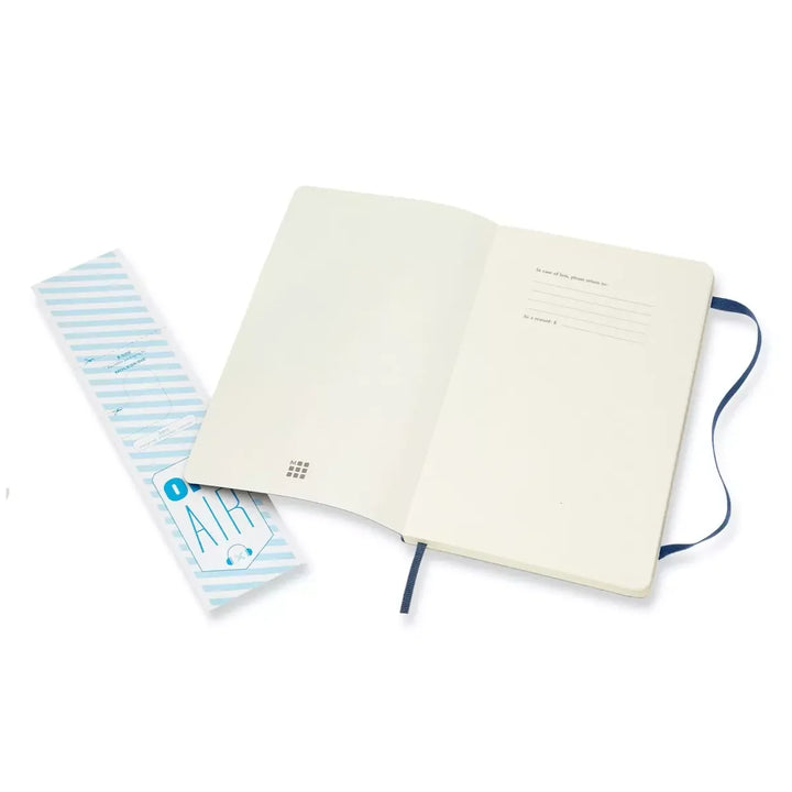 Moleskine Classic Large ruled softcover notebook in Sapphire Blue, 13 x 21 cm – photo 3
