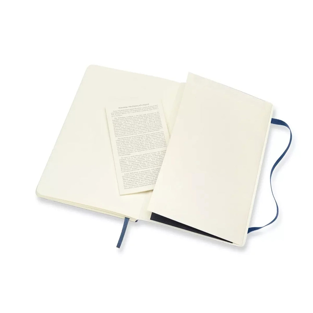 Moleskine Classic Large ruled softcover notebook in Sapphire Blue, 13 x 21 cm – photo 5