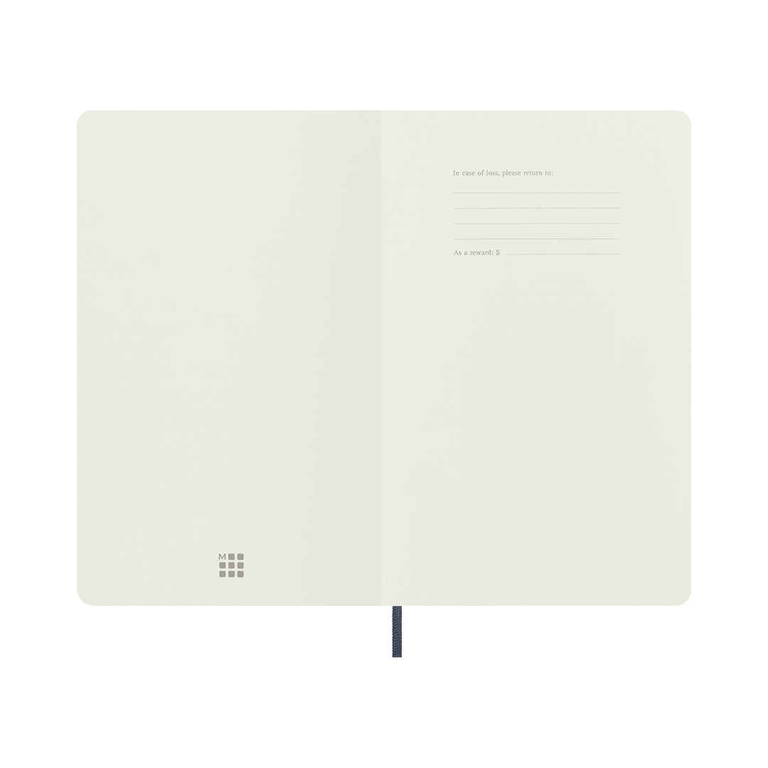 Moleskine Classic Large ruled softcover notebook in Sapphire Blue, 13 x 21 cm – photo 7