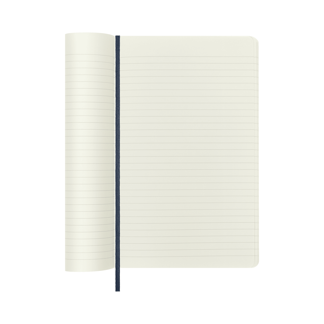 Moleskine Classic Large ruled softcover notebook in Sapphire Blue, 13 x 21 cm – photo 8
