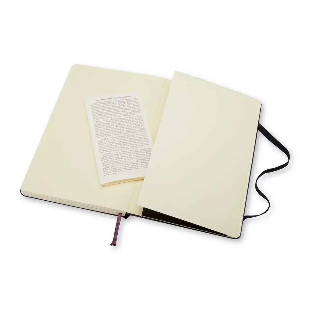 Moleskine Classic Large squared hardcover notebook in Black, 13 x 21 cm – photo 5